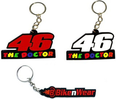 37% OFF on Bikenwear Doctor46 Key Chain