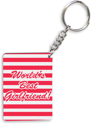 70% OFF on Tiedribbons World's Best Girlfriend Wooden Key Chain 70% OFF on Tiedribbons World's Best Girlfriend Wooden Key Chain