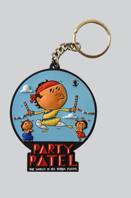 Chimp Party Patel Key Chain Chimp Party Patel Key Chain