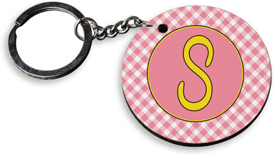 70% OFF on Tiedribbons Alpha S Wooden Circle Key Chain 70% OFF on Tiedribbons Alpha S Wooden Circle Key Chain