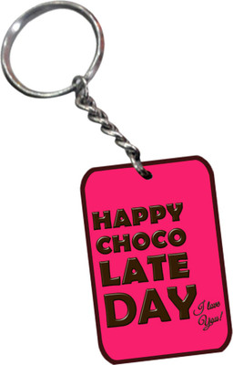 70% OFF on Tiedriboons Happy Chocolate Day I Love You Key Chain 70% OFF on Tiedriboons Happy Chocolate Day I Love You Key Chain