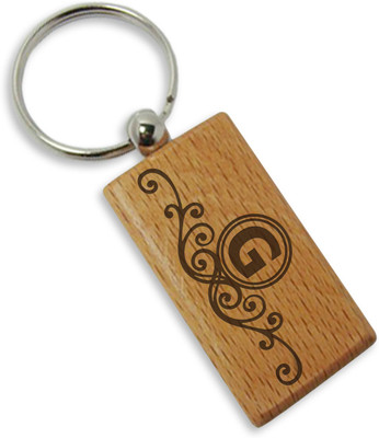 75% OFF on Tiedribbons Alphabet G Wooden Key Chain 75% OFF on Tiedribbons Alphabet G Wooden Key Chain
