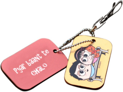 62% OFF on Little India Love Bite Couple Creative Dangler cum Bagtags Gift 129 Locking Key Chain 62% OFF on Little India Love Bite Couple Creative Dangler cum Bagtags Gift 129 Locking Key Chain