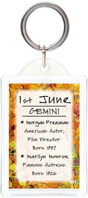 Everyday Gifts 1st June Key Chain Everyday Gifts 1st June Key Chain