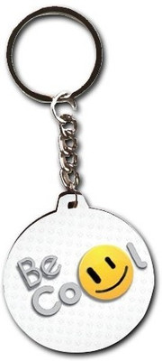 47% OFF on Smileonline Smiley Round Wood03 Be cool Key Chain 47% OFF on Smileonline Smiley Round Wood03 Be cool Key Chain