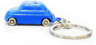 12% OFF on Accedre Designer Blue Car Metal Keychain For Car/Bike Carabiner