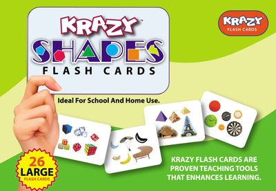 MindWealth Krazy Shapes Flash Cards MindWealth Krazy Shapes Flash Cards