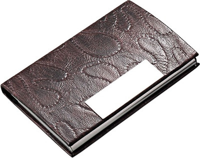 58% OFF on AV Shop B38 10 Card Holder Set of 1, Brown 58% OFF on AV Shop B38 10 Card Holder Set of 1, Brown