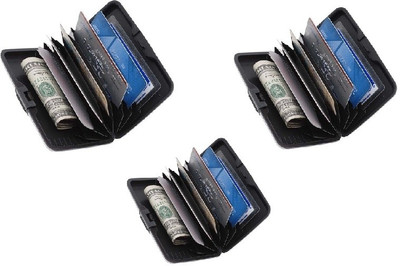 76% OFF on Hmo India 6 Card Holder Set of 3, Black 76% OFF on Hmo India 6 Card Holder Set of 3, Black