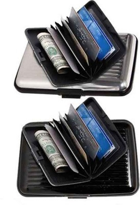80% OFF on Hmo India 6 Card Holder Set of 2, Blue, Silver 80% OFF on Hmo India 6 Card Holder Set of 2, Blue, Silver