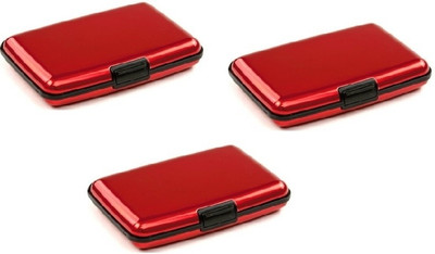 72% OFF on BMS Lifestyle 6 Card Holder Set of 3, Red 72% OFF on BMS Lifestyle 6 Card Holder Set of 3, Red