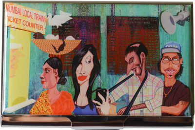 Why Not Autumn Visiting 30 Card Holder Set of 1, Multicolor Why Not Autumn Visiting 30 Card Holder Set of 1, Multicolor