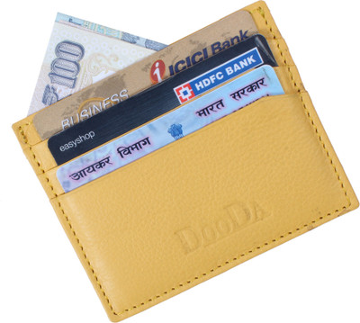 10% OFF on Dooda 6 Card Holder Set of 1, Yellow 10% OFF on Dooda 6 Card Holder Set of 1, Yellow