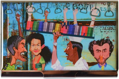 Why Not Autumn Visiting 30 Card Holder Set of 1, Multicolor Why Not Autumn Visiting 30 Card Holder Set of 1, Multicolor