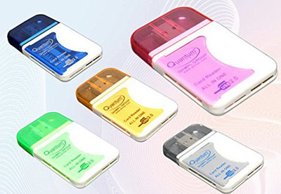 QHMPL QHM5088 Card Reader Card Reader (Pink & White) 