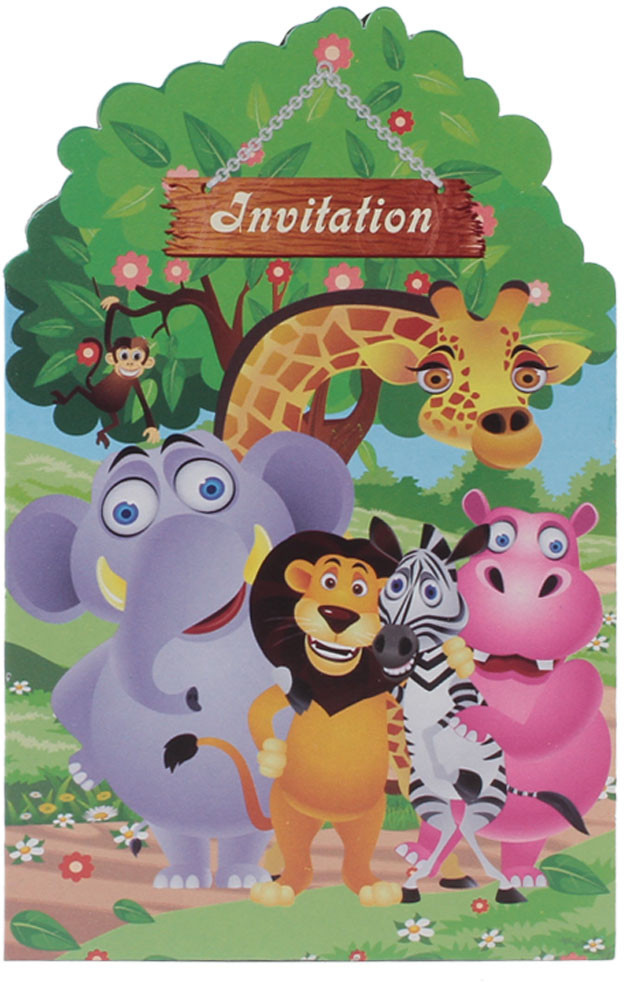 buy themez only jungle invitation card on flipkart paisawapas com