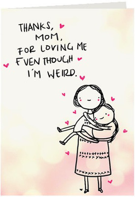 40% OFF on Giftsbymeeta Thanks To Loving Mom Greeting Card 40% OFF on Giftsbymeeta Thanks To Loving Mom Greeting Card