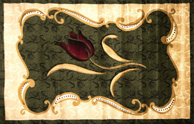 Zyne Brown Polypropylene Carpet