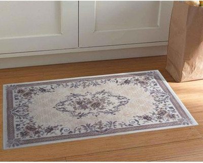 29% OFF on Riva Carpets Grey Polyester Area Rug