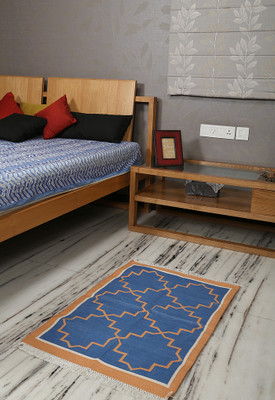 60% OFF on Rajrang Blue Cotton Carpet 60% OFF on Rajrang Blue Cotton Carpet