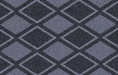 Spaces Black Polypropylene Floor Runner