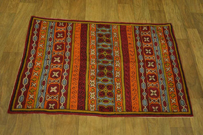 51% OFF on AmazingHind Multicolor Wool Area Rug 51% OFF on AmazingHind Multicolor Wool Area Rug