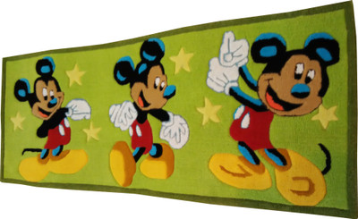 37% OFF on I.C. Multicolor Wool Carpet