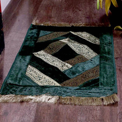 Jodhaa Multicolor Velvet Carpet