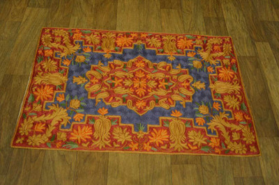 59% OFF on AmazingHind Multicolor Silk Area Rug 59% OFF on AmazingHind Multicolor Silk Area Rug