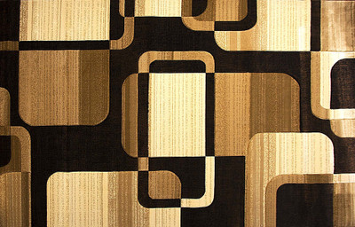 Zyne Brown Polypropylene Carpet
