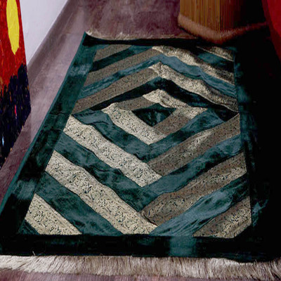 Jodhaa Multicolor Velvet Carpet