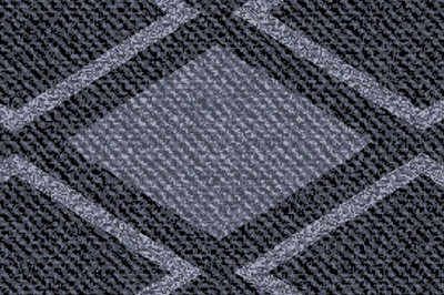 Spaces Black Synthetic Area Rug