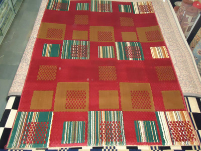 33% OFF on I.C Multicolor Wool Carpet