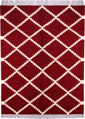 7% OFF on Carpet Overseas Red Cotton Area Rug 7% OFF on Carpet Overseas Red Cotton Area Rug
