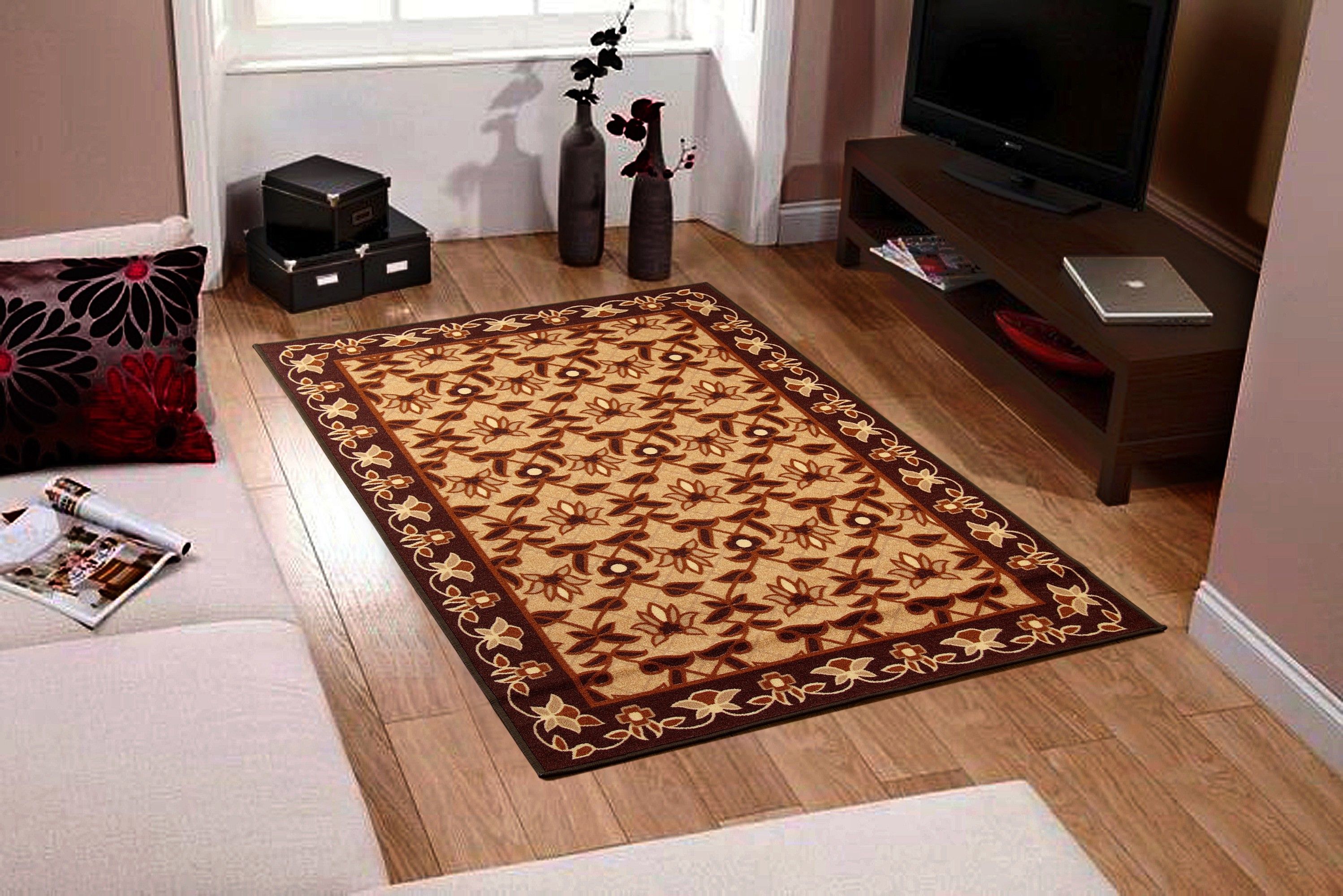 60% OFF on Fablooms Multicolor Polypropylene Carpet