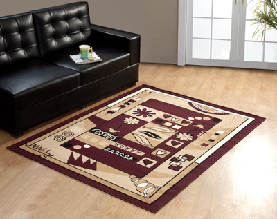 60% OFF on Fablooms Multicolor Polypropylene Carpet