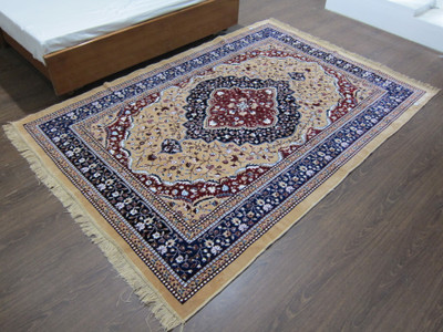 61% OFF on Indian Colors Multicolor Polyester Carpet