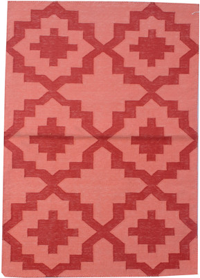 20% OFF on Carpet Overseas Pink, Red Cotton Area Rug 20% OFF on Carpet Overseas Pink, Red Cotton Area Rug