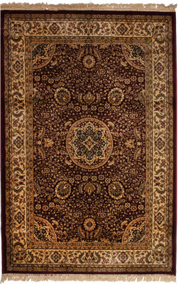 26% OFF on Miras Multicolor Silk Carpet