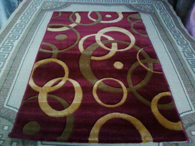 I.C Maroon Wool Carpet