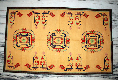 Rajrang Beige Cotton Carpet Rajrang Beige Cotton Carpet