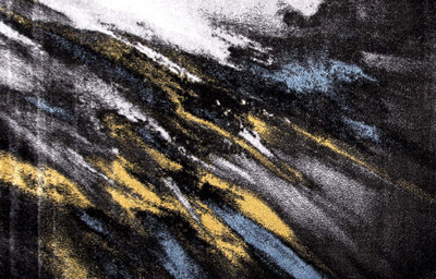 Zyne Grey Polypropylene Carpet