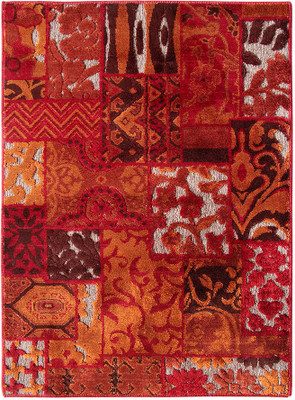 Riva Carpets Red Cotton Area Rug Riva Carpets Red Cotton Area Rug