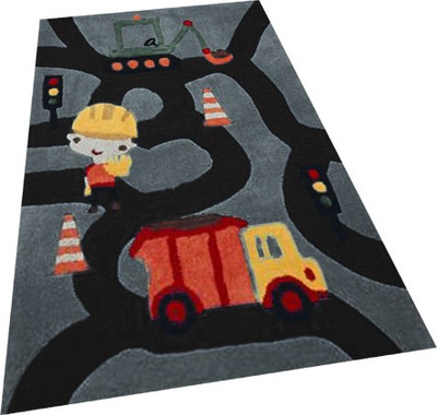 23% OFF on Sofiabrands Multicolor Wool Carpet