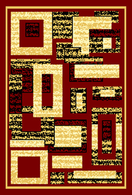 Sassoon Maroon Polypropylene Floor Runner Sassoon Maroon Polypropylene Floor Runner