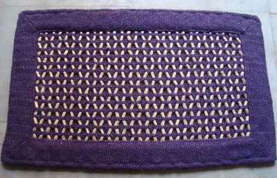 44% OFF on Passion Exports Blue Polyester, Cotton Area Rug