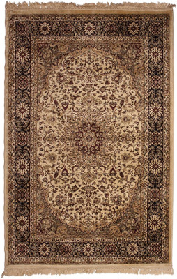 28% OFF on Miras Multicolor Silk Carpet