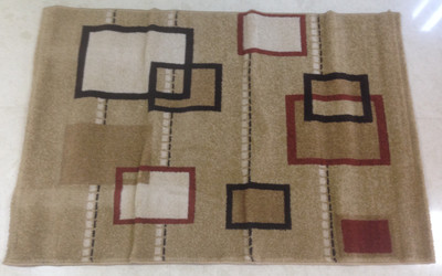 7% OFF on Home Goods Multicolor Polypropylene Carpet