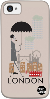 50% OFF on Nutcase Back Cover for Apple iPhone 4S Multicolor