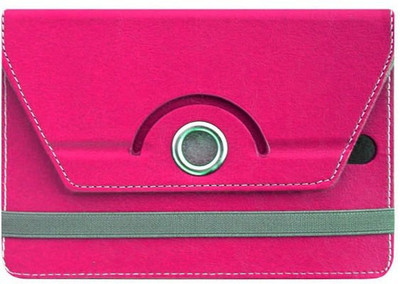 62% OFF on ACM Book Cover for Micromax Canvas Tab P480 Dark Pink